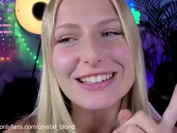 Freechat crystal_blond on Chaturbate