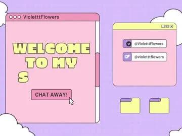Freechat violetttflowers on Chaturbate