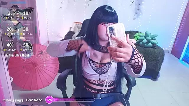 Freechat MilkyXSakura on StripChat