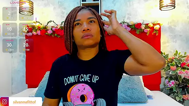 Freechat SilvannaFit on StripChat