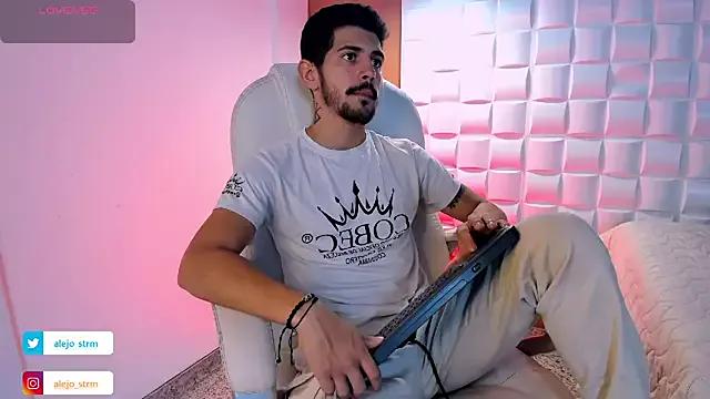 AlejandroStormm from StripChat is Freechat