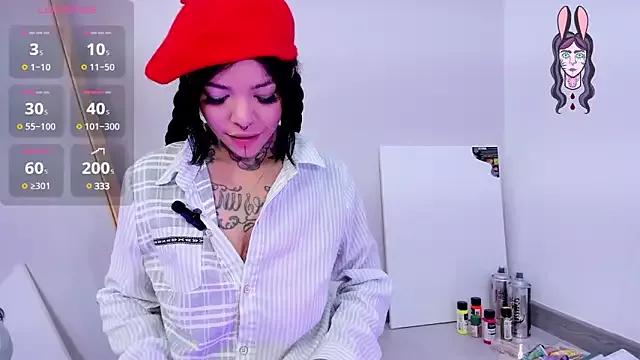 NinaInk from StripChat is Freechat
