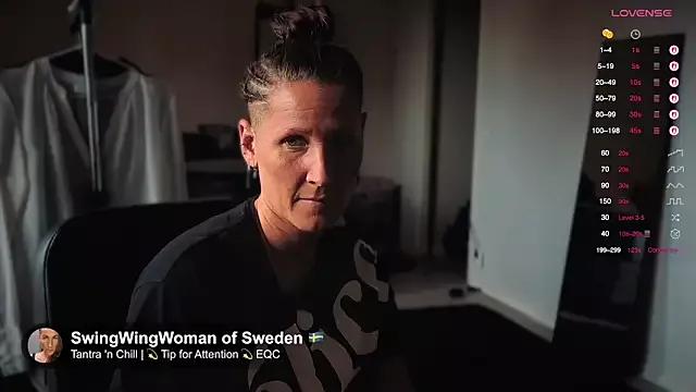 SwingWingWomanSweden from StripChat is Freechat